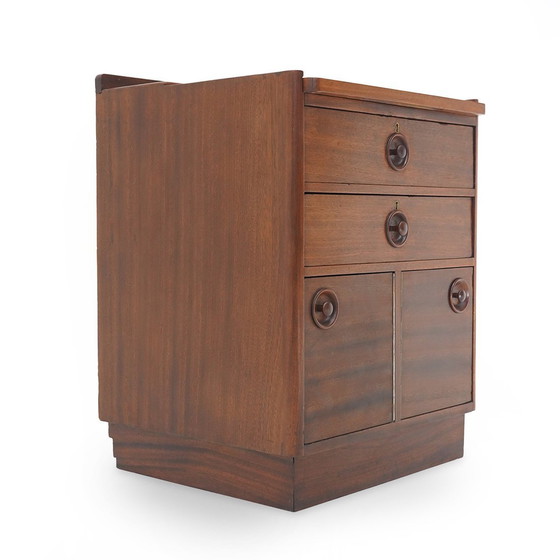 Image 1 of Dressoir met uittrekbaar bureau, 1950S