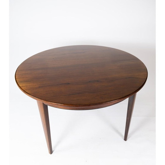 Image 1 of Vintage palissander eettafel van Omann Junior 1960