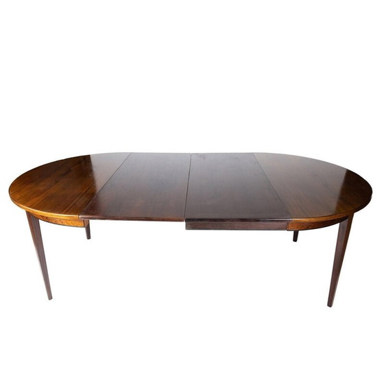 Image 1 of Vintage palissander eettafel van Omann Junior 1960