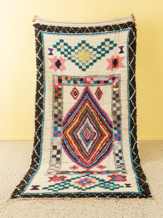 Image 1 of  Vintage Azilal, Berber Vloerkleed, 130 X 275