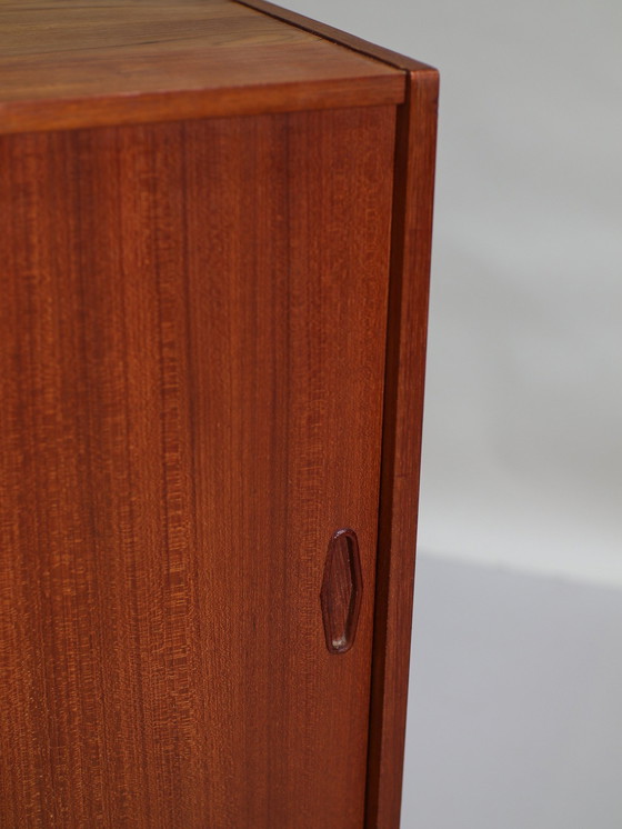 Image 1 of Lowboard Lang Dressoir Deens Vintage Teak