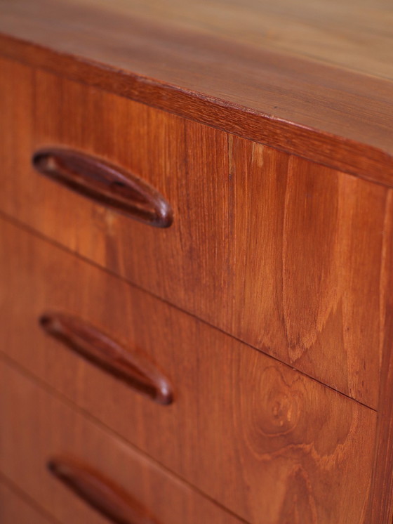 Image 1 of Lowboard Lang Dressoir Deens Vintage Teak