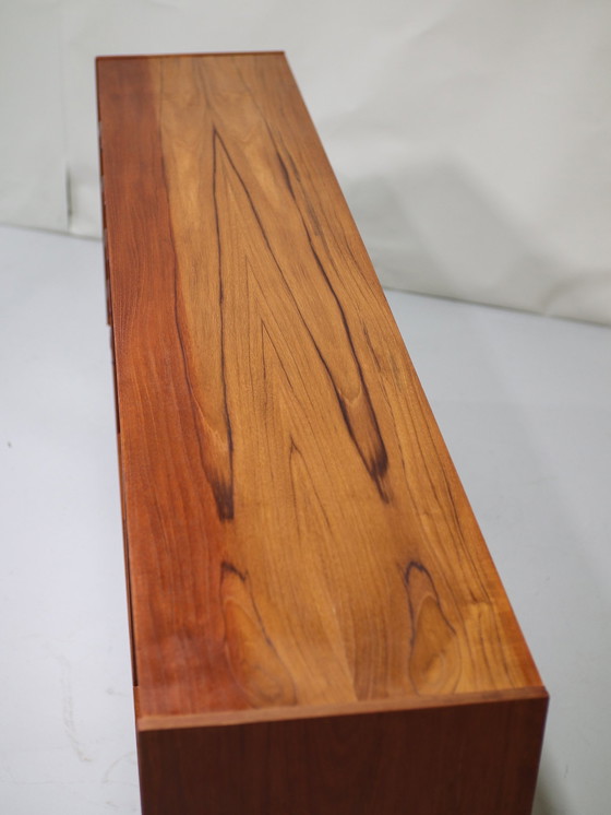 Image 1 of Lowboard Lang Dressoir Deens Vintage Teak