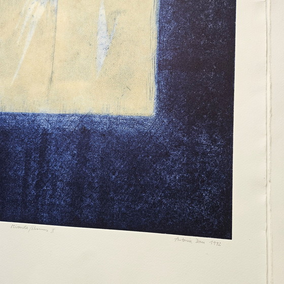 Image 1 of Kleurets Antonia Dombrowsky 1992- Kleurgravure Handgeschept papier