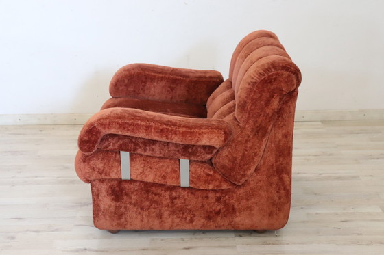 Image 1 of Modulaire gebogen sofa, Italië 1970S