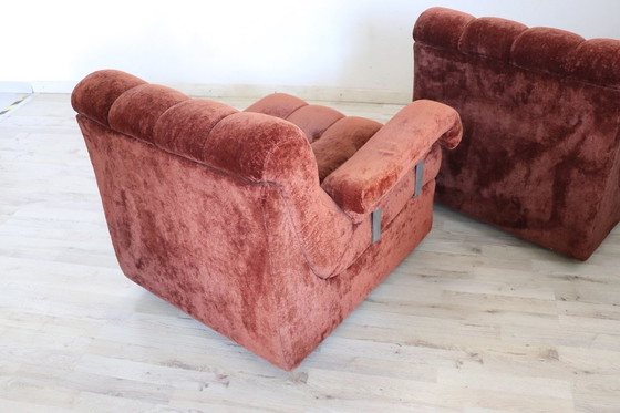 Image 1 of Modulaire gebogen sofa, Italië 1970S