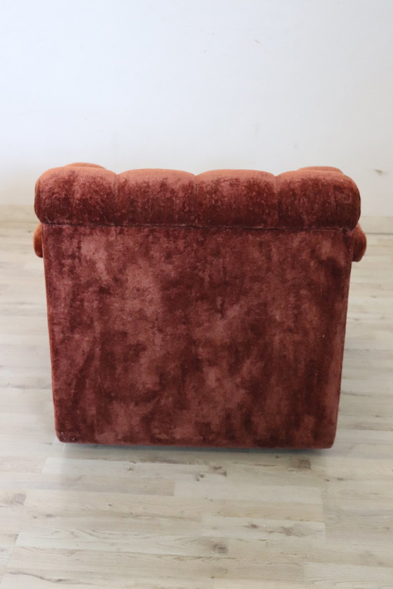 Image 1 of Modulaire gebogen sofa, Italië 1970S