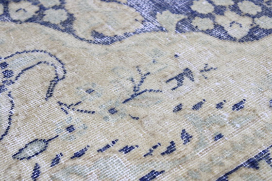 Image 1 of Origineel handgeknoopt Perzisch Tapijt Vintage Art Modern Kirman 225 X 147 Cm Top Conditie