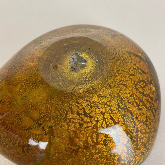 Image 1 of Vintage multicolor Murano glazen asbak door Dino Martens voor Aureliano Toso, Italië 1960