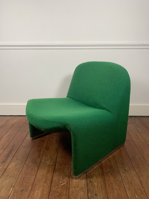 Alky fauteuil van G. Piretti - Smaragdgroen, 1970S