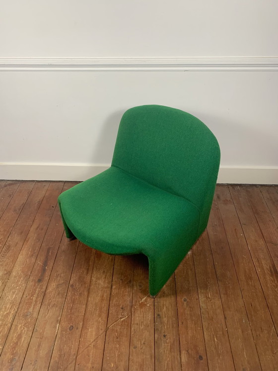 Image 1 of Alky fauteuil van G. Piretti - Smaragdgroen, 1970S