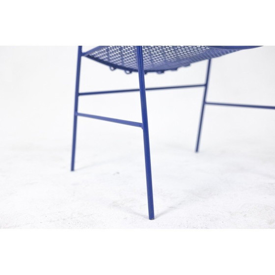 Image 1 of Paar vintage opengewerkte ijzeren fauteuils, Frankrijk 1960