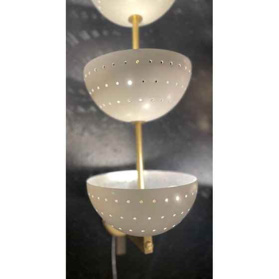 Image 1 of Paar vintage Italiaanse wandlampen