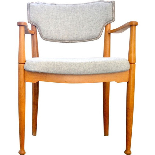 Mid Century Teak Stoel 1950