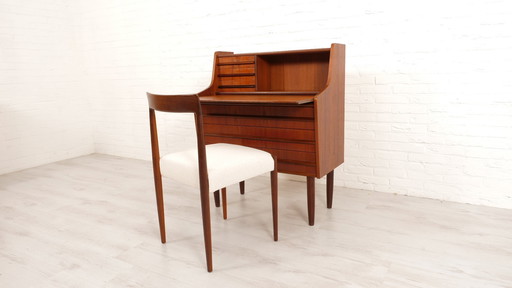 Vintage Secretaire | Deens | Teak | 82 Cm