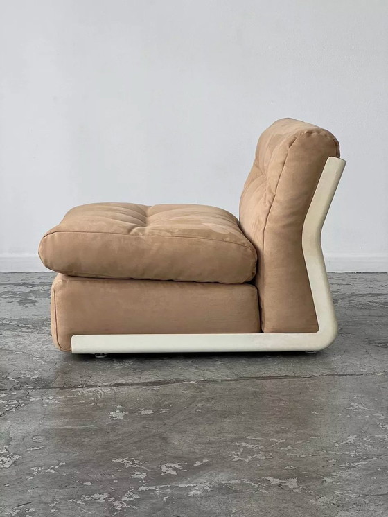 Image 1 of Paar Amanta stoelen van Mario Bellini voor C&B Italia, jaren 1960.