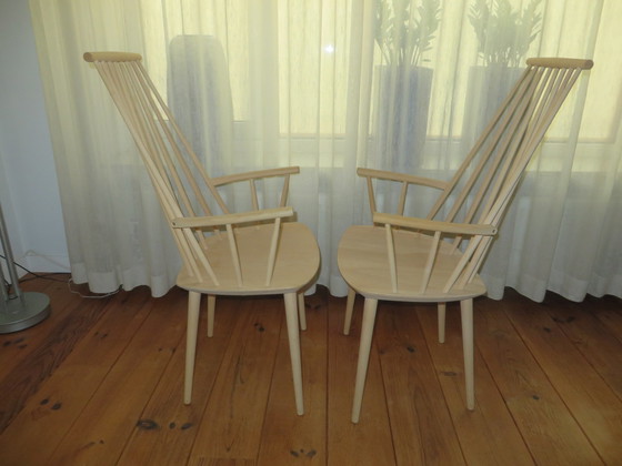 Image 1 of 2x Hay  Naturel J110 Stoelen Poul M. Volther