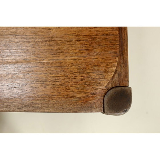 Image 1 of Scandinavische vintage teakhouten salontafel, 1960
