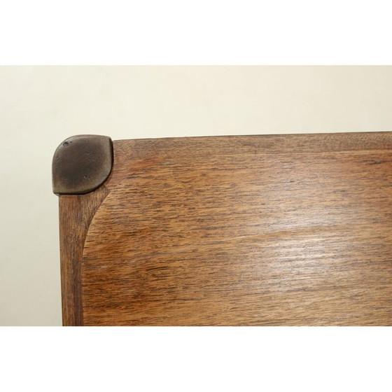 Image 1 of Scandinavische vintage teakhouten salontafel, 1960