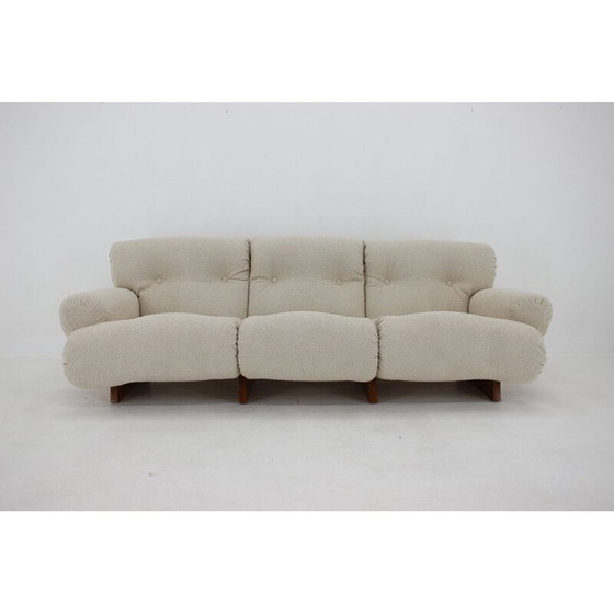 Image 1 of Italiaanse vintage sofa in bouclé, jaren 1970
