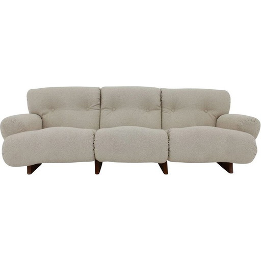 Italiaanse vintage sofa in bouclé, jaren 1970