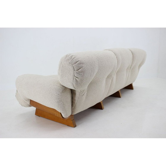 Image 1 of Italiaanse vintage sofa in bouclé, jaren 1970