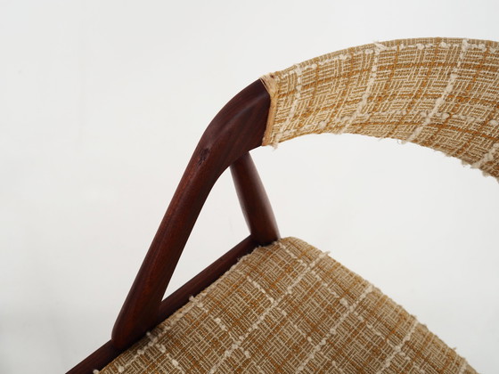 Image 1 of Set van vier teakhouten stoelen, Deens ontwerp, 1970S, Ontwerper: Kai Kristiansen