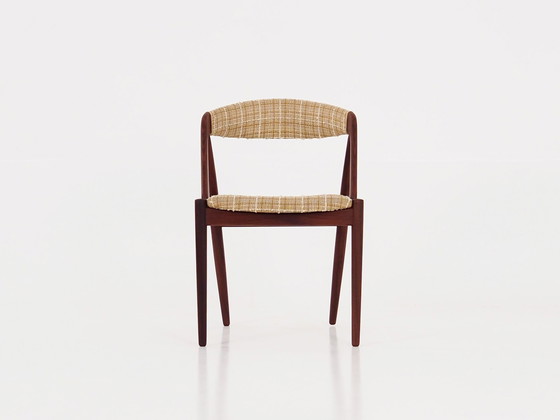 Image 1 of Set van vier teakhouten stoelen, Deens ontwerp, 1970S, Ontwerper: Kai Kristiansen