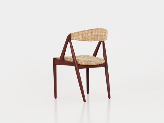 Image 1 of Set van vier teakhouten stoelen, Deens ontwerp, 1970S, Ontwerper: Kai Kristiansen