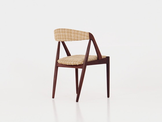 Image 1 of Set van vier teakhouten stoelen, Deens ontwerp, 1970S, Ontwerper: Kai Kristiansen