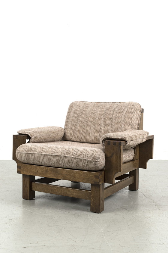 Image 1 of Vintage Brutalistische fauteuil