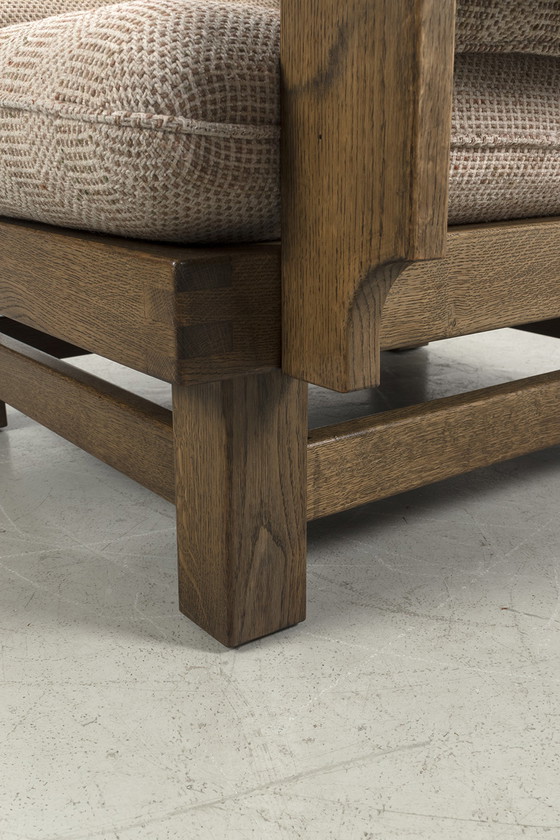 Image 1 of Vintage Brutalistische fauteuil