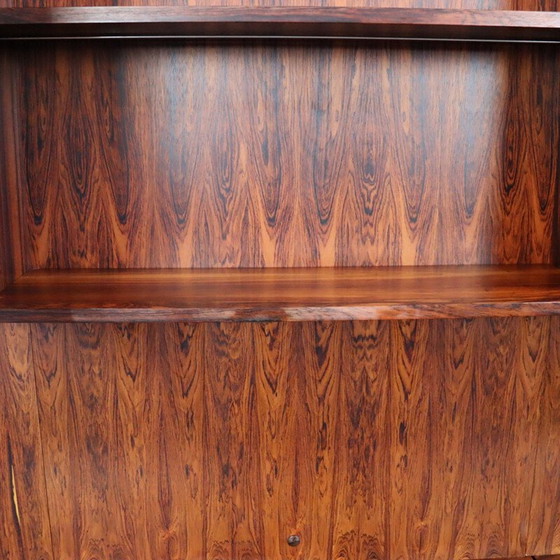 Image 1 of Vintage palissander dressoir met drie panelen, 1970