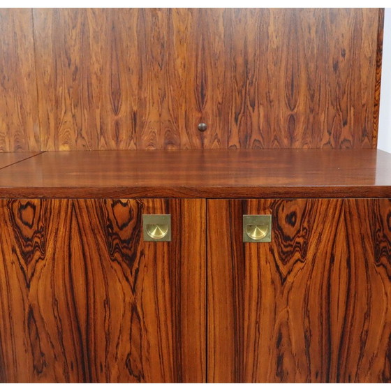 Image 1 of Vintage palissander dressoir met drie panelen, 1970