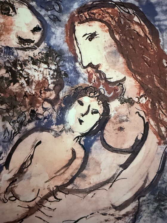 Image 1 of Marc Chagall: Gesigneerde Lithografie, Genummerd 89/250.