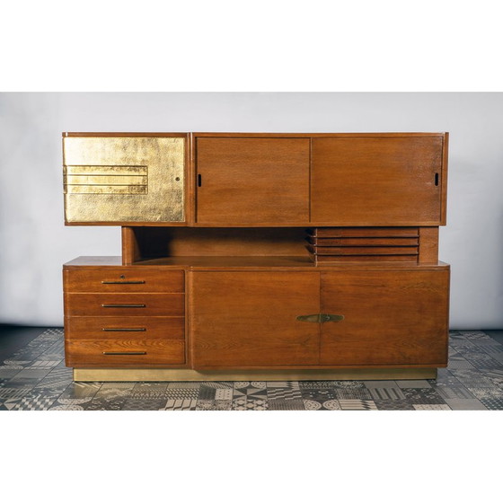 Image 1 of Vintage highboard van Josef Havlíček, Tsjecho-Slowakije