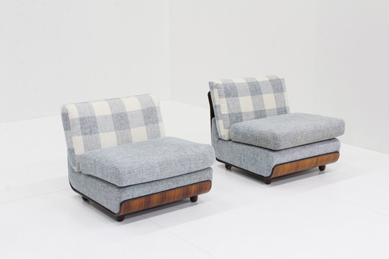 Image 1 of 2 X Vintage Italiaanse Fauteuils 1970S