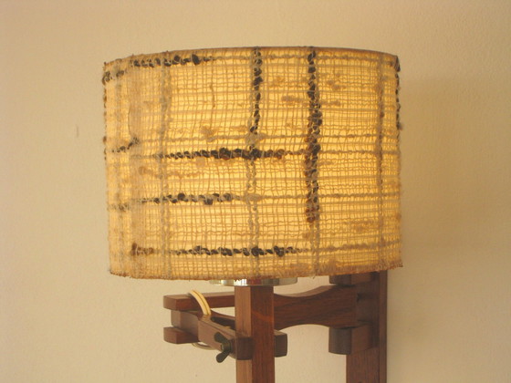Image 1 of Vintage Jaren 60 Teak Wandlamp / Schemerlamp
