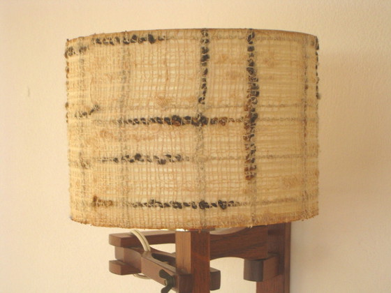 Image 1 of Vintage Jaren 60 Teak Wandlamp / Schemerlamp