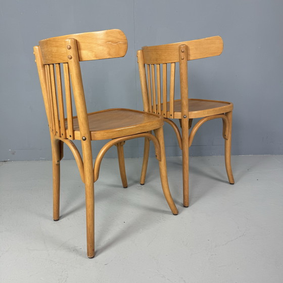 Image 1 of Set Van 2 Thonetstoelen Mid Century Modern