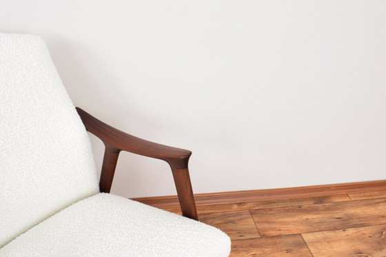 Image 1 of Mid Century "Tenor" Teak & Boucle fauteuil van Møre Lenestolfabrikk, 1960S.