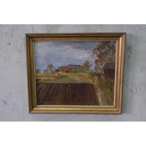 Vintage fotolijst door Osvald Schalin, 1956