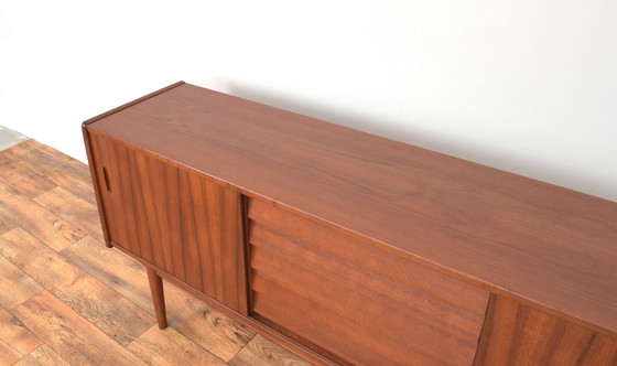 Image 1 of Mid Century Zweeds Teak Dressoir Model Trio Door Nils Jonsson Voor Hugo Troeds, 1960S.