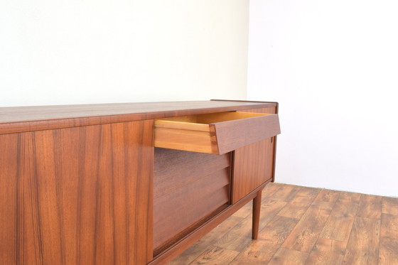 Image 1 of Mid Century Zweeds Teak Dressoir Model Trio Door Nils Jonsson Voor Hugo Troeds, 1960S.