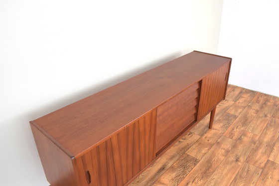 Image 1 of Mid Century Zweeds Teak Dressoir Model Trio Door Nils Jonsson Voor Hugo Troeds, 1960S.