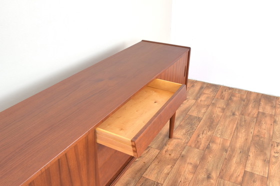 Image 1 of Mid Century Zweeds Teak Dressoir Model Trio Door Nils Jonsson Voor Hugo Troeds, 1960S.