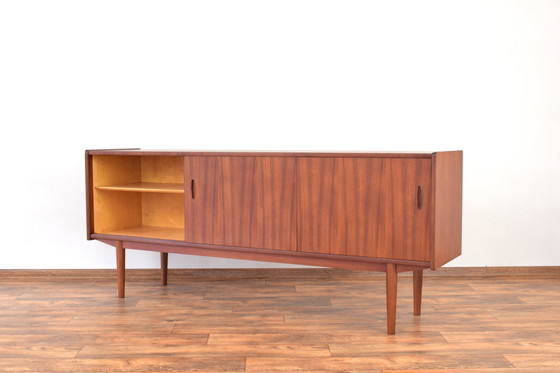 Image 1 of Mid Century Zweeds Teak Dressoir Model Trio Door Nils Jonsson Voor Hugo Troeds, 1960S.