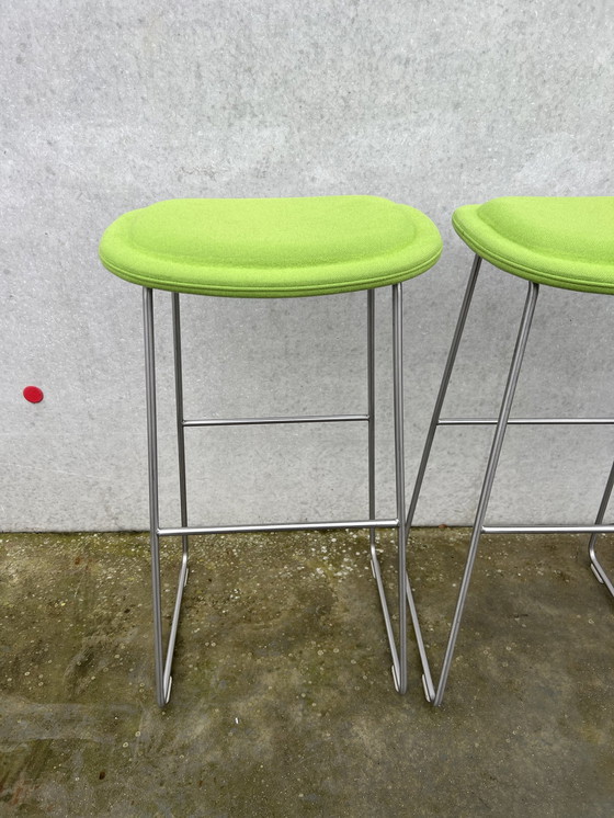 Image 1 of 4X Cappellini Hi Pad Stool Groen