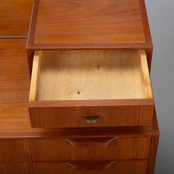 Image 1 of Vintage Design teakhouten tafel