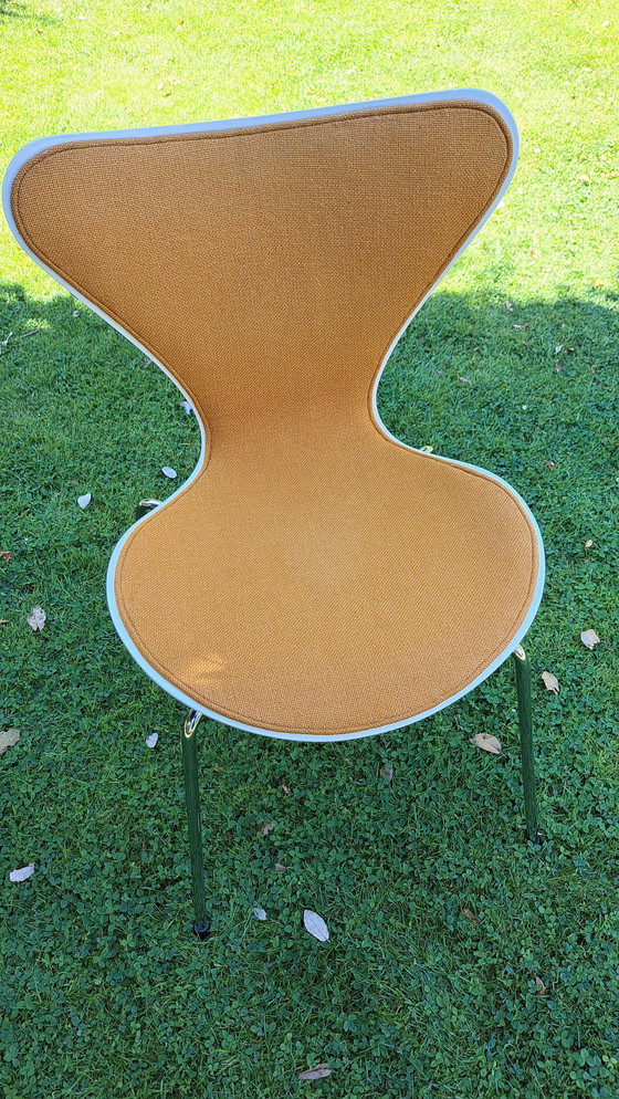 Image 1 of 5x Eetkamerstoelen Fritz Hansen Arne Jacobsen